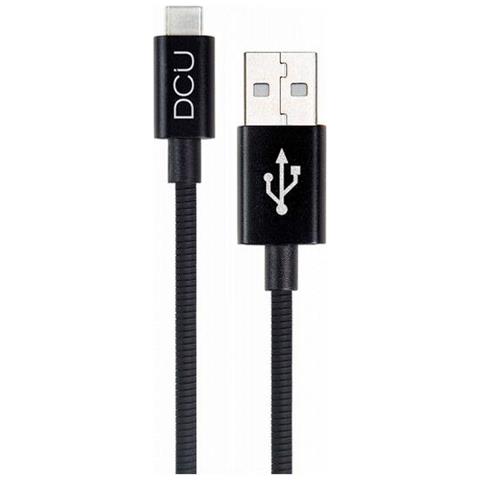 Cavo Dcu Usb Type-c Nero - Foto 1