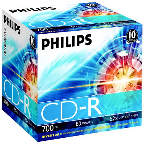 CD-R 52x 700MB / 80min JC (10)  - Foto 1