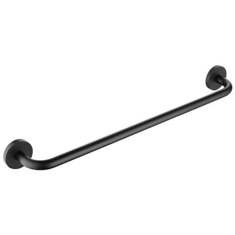 Porta Asciugamani Ad Anello Bagno TQKAG - Nero Opaco Quadrato In Acciaio Inox - Accessorio A Parete Con Viti - 6