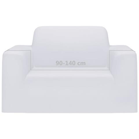 Fodera Elasticizzata Per Divano In Jersey Di Poliestere Bianco - Foto 11