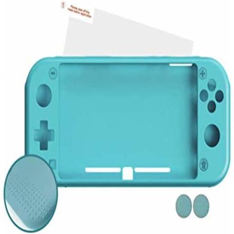Custodia Protettrice Nintendo Switch Lite Silicone Azzurro - Foto 2
