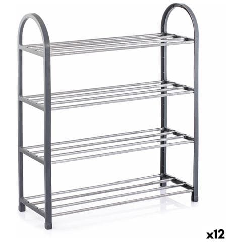 Scarpiera Confortime Metallo Plastica 49,5 X 18,5 X 65 Cm (12 Unità) - Foto 1