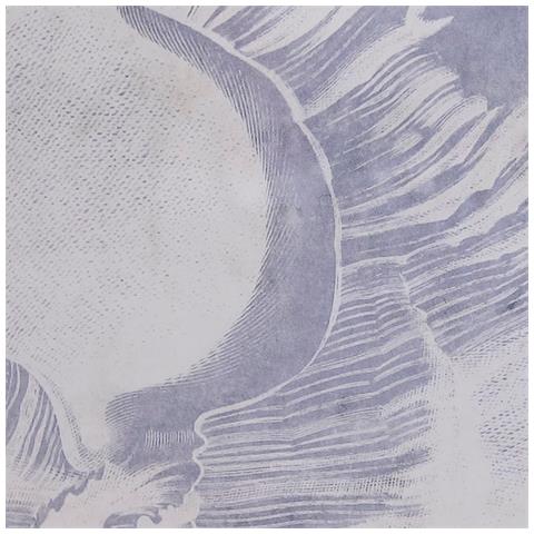 Quadro Dkd Home Decor Cristallo Rattan Conchiglia 50 X 2 X 60 Cm 50 X 60 X 2,5 Cm (4 Pezzi) - Foto 2