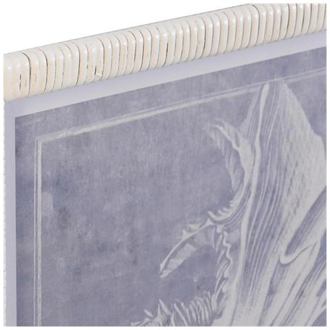 Quadro Dkd Home Decor Cristallo Rattan Conchiglia 50 X 2 X 60 Cm 50 X 60 X 2,5 Cm (4 Pezzi) - Foto 3