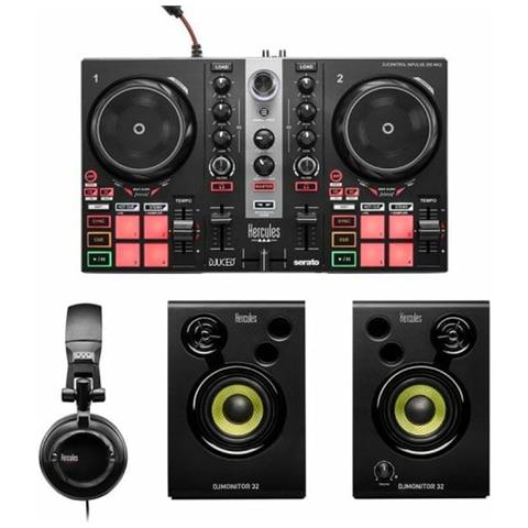 Kit MK2 Controller DJ DJLearning con 2 Canali Pote USB Colore Nero - Foto 1