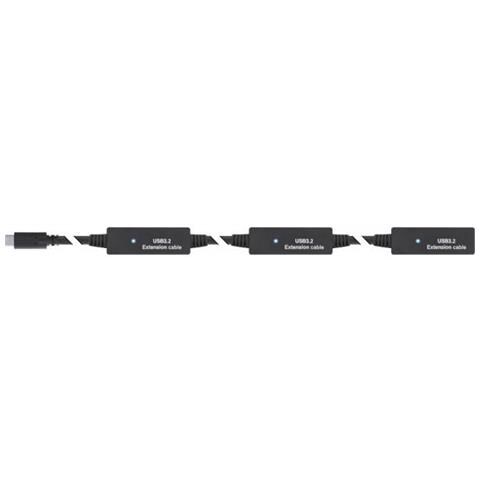 Estensione Attiva Usb 3.2 Gen. 1, Da Spina Usb-c A Presa Usb-a, 15m - Foto 2