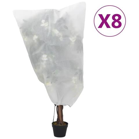 Coperture Con Coulisse Per Piante 8pz 70 G /m 0,8x1,2 M - Foto 1