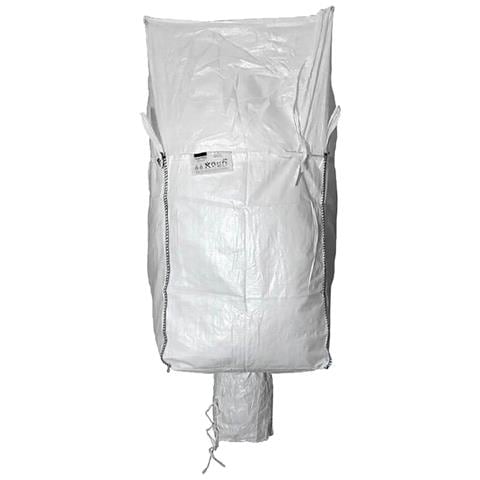 Saccone In Polipropilene Con Valvola Di Scarico 'big Bag' Bocca Di Carico A Caramella - Foto 1