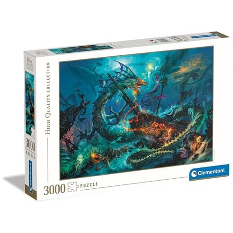 Puzzle 3000 Underwater Battle - Foto 1
