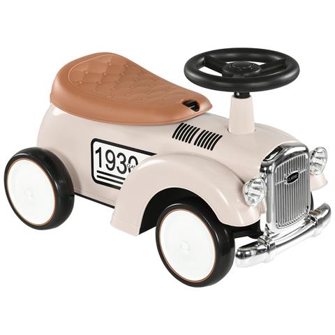 Macchina Per Bambini 12-36 Mesi Con Clacson E Vano Portaoggetti A Scomparsa, In Pp E Metallo, 58x27x35 Cm - Foto 1