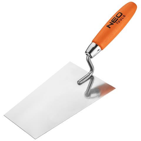 Frattone Trapezoidale Per Stucco, 180 Mm, Manico In Legno - Foto 1