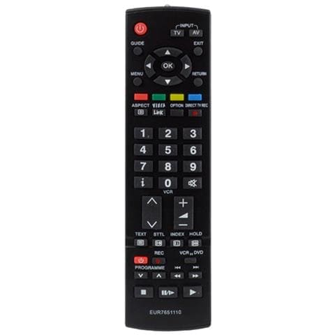 Telecomando Per Tv Panasonic Viera Eur 7651110 Zn - Foto 1