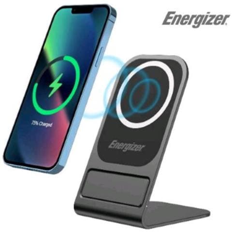 Wireless Magnetic /Tray Charger Stand Caricabatterie Wireless Con Attacco Magnetico e Funzione Stand Carica Verticalmente ed Orizzontalmente - Foto 1
