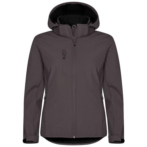Classic Softshell Hoody Lady Grigio Fumo M - Foto 1