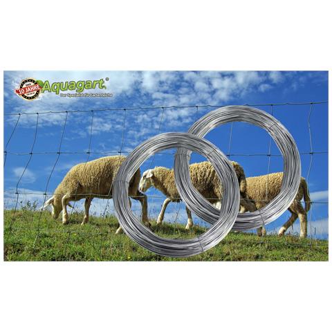 125m Di Filo Tenditore Da 3,0 Mm Per Rete Di Protezione Da Animali Selvatici, Rete Per Zona Boschiva, Rete Pastorale, Rete Annodata - Foto 4