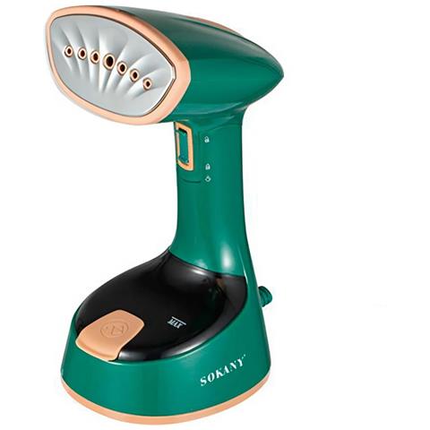 Piastra A Vapore Verticale Portatile 1300w. Accensione Rapida, Sistema Anti-piega A 360 Gradi. Serbatoio 120 Ml. - Foto 1