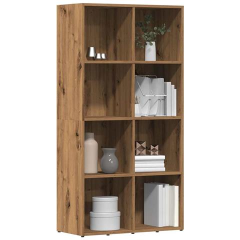 Libreria Rovere Artigianale 66x30x130 Cm Legno Multistrato - Foto 1