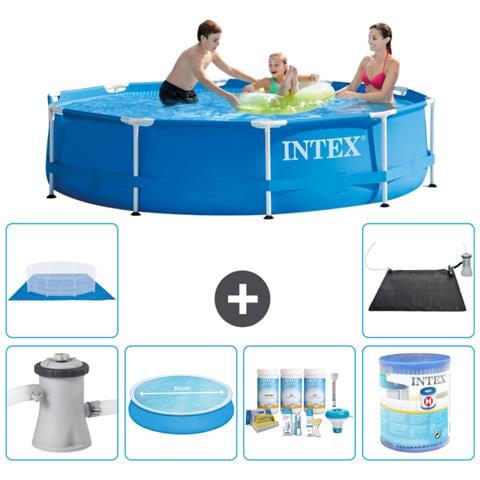 Piscina Fuori Terra - In Giro - 305x76 Cm - Blu - Include Accessori Coordinati A1695 - Foto 1