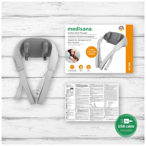 NM 990 massaggiatore Collo Grigio - Foto 4