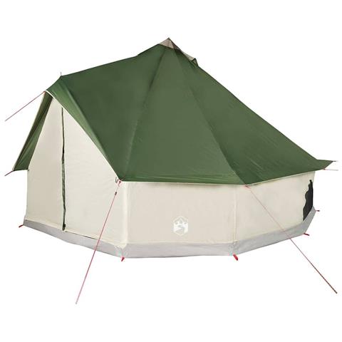Tenda Familiare Tipi per 12 Persone Verde Impermeabile - Foto 1
