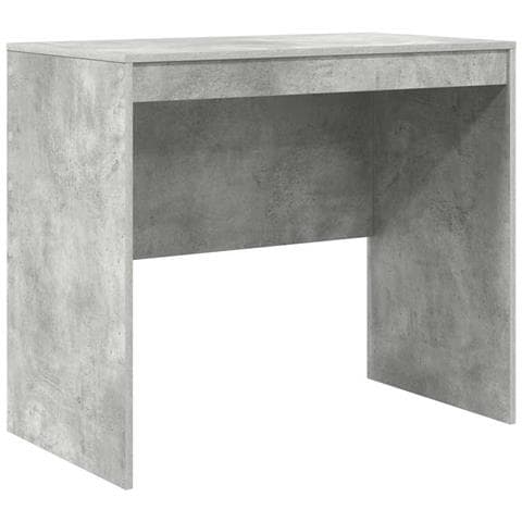 Scrivania per computer Grigio cemento Pannello MDF 90 x 50 x 76 cm - Foto 1