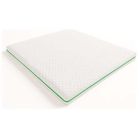 Topper 120x190 In Memory Foam Breeze A 9 Zone | Altezza 5 Cm | Tessuto Polar Anallergico E Rinfrescante | Made In Italy - Foto 1
