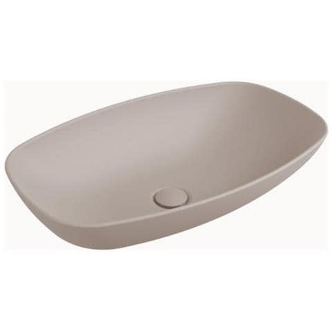 Lavabo A Parete   Nudaslim - 60 Cm Fango Da Ordinare - Foto 1