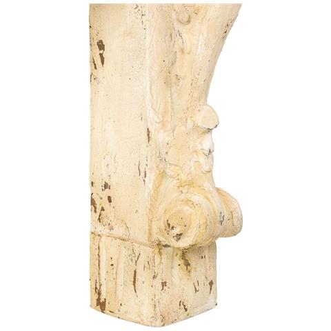 Mobile Da Ingresso In Legno E Magnesio Beige 146x32x90h Cm - Foto 8