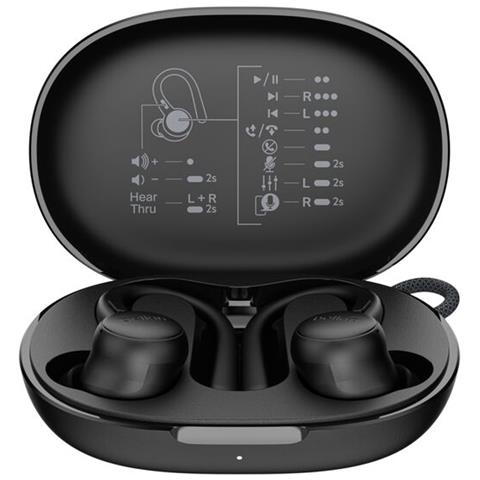 SoundForm ActiveFit Auricolare Con cavo e senza cavo A clip Musica e Chiamate USB tipo-C Bluetooth Nero - Foto 2