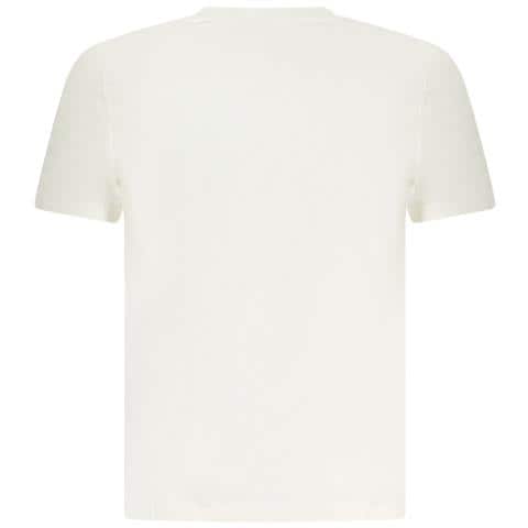 MAGLIETTA DA UOMO A MANICHE CORTE NORVEGIA 1963 BIANCA - Colore: Bianco, Taglia: L - Foto 2