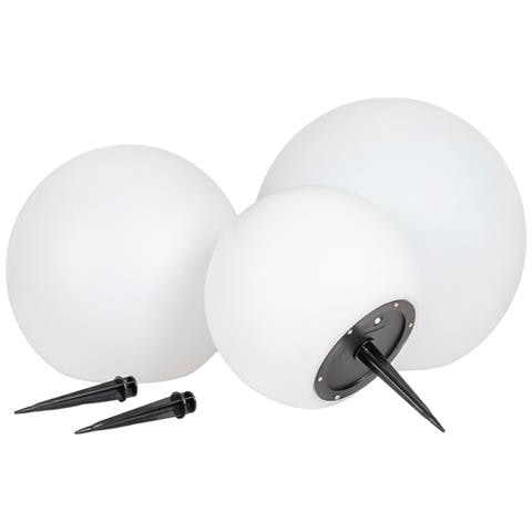Lampada da Esterno Ricaricabile Lifton-Bianco-Plastica-20x20x20 cm - Foto 1