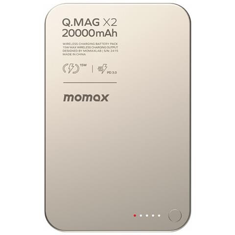 Power Bank - Lega di Alluminio, Vetro Temperato, Oro, 20000 mAh - Foto 1