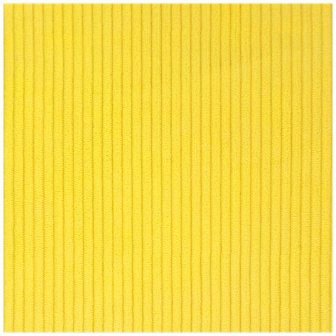 Loveseat con bottoni imbottiti Giallo Chiaro 116 x 67 x 81 cm - Foto 9