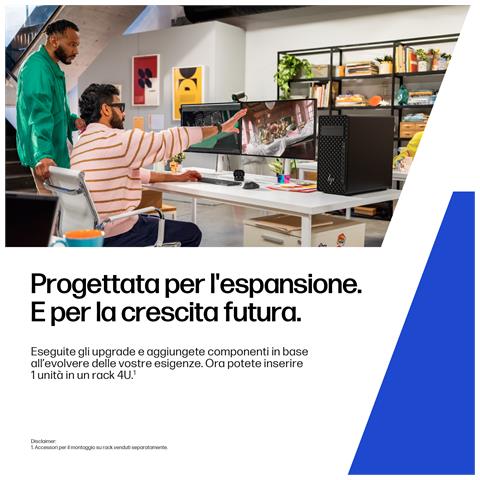 E26G0ET PC /stazione di lavoro 285K 32 GB DDR5-SDRAM 1 TB SSD Windows 11 Pro Tower AI Workstation, AI PC Nero - Foto 2