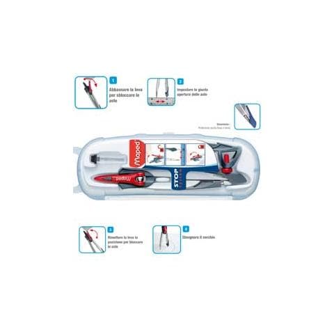 compasso stop system maped (set compasso-adattatore-mine)  - Foto 1