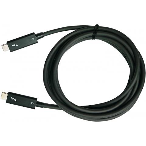 Cavo Thunderbolt 2 m 40 Gbit /s Nero - Foto 1