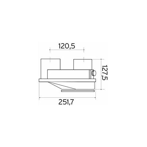 Kit Sdoppiatore 80/80 Per Turbomag   0020207070 - Bianco A Magazzino - Foto 1