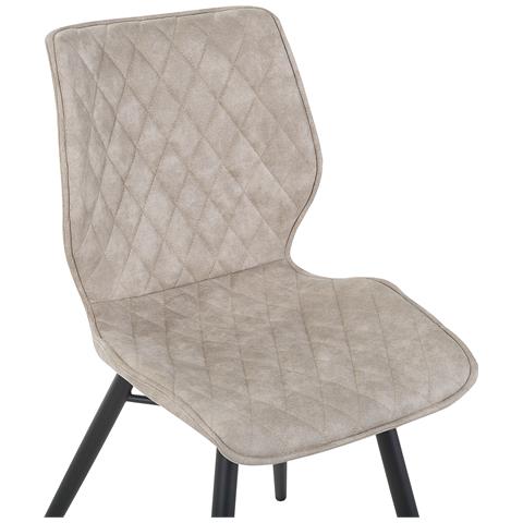 Set 2 Sedie Da Pranzo Beige Lisle - Foto 26