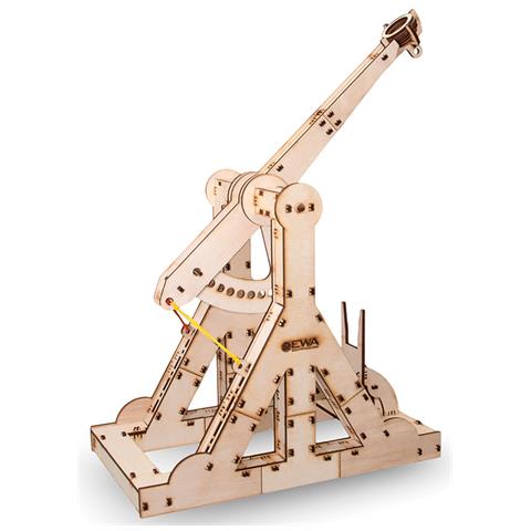 Kit Per Modellino In Legno 94 Pz Trebuchet (catapulta)  - Foto 9