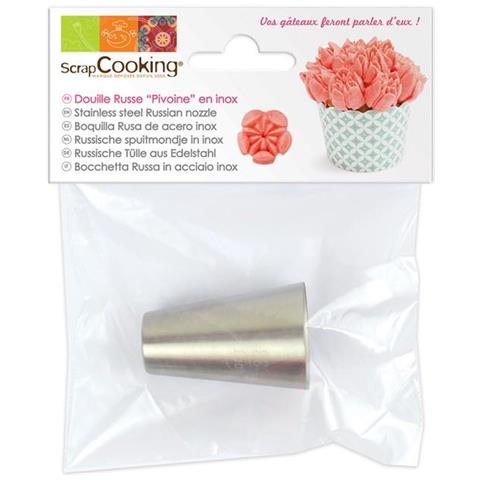 Bocchetta Sac A Poche Russa In Acciaio Inox - Peonia - Foto 6