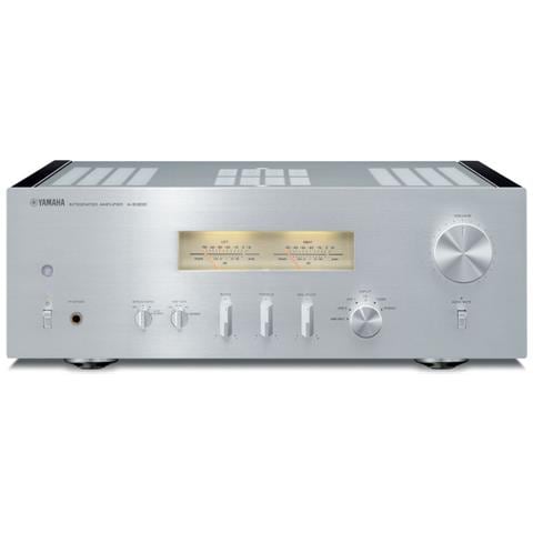 A-s1200 Silver-piano Amplificatore Hiend 160w X2 Trasformatore Toroidale Vu-meter - Foto 1