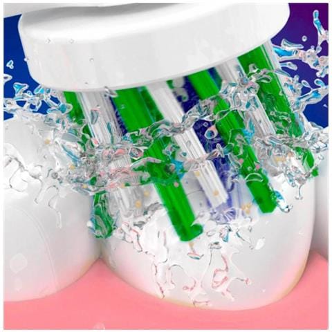 Testina per Spazzolino 5 Pezzi Oral B EB50-3 Cross Action Colore Bianco - Foto 5