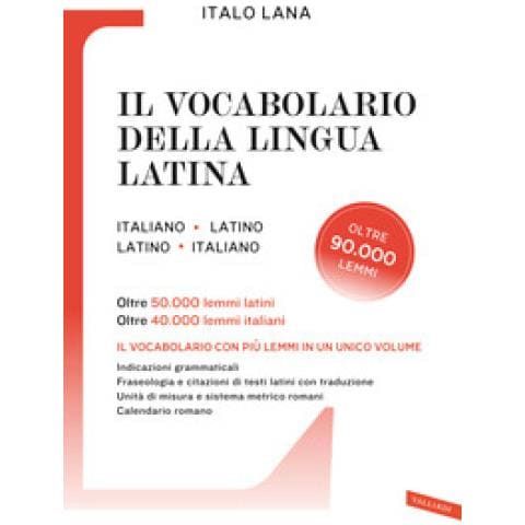 Italo Lana - Il Vocabolario Della Lingua Latina - Foto 1