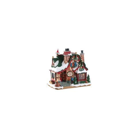 Casa Di Babbo Natale Lemax Decorazione Natale Multicolore - Foto 2
