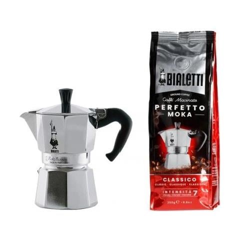 Caffettiera Bialetti 0003544 Moka Express Restyling Con Caff Perfetto - Foto 1