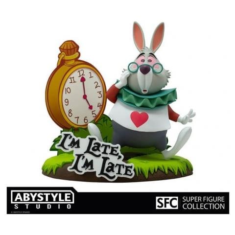 Disney Alice In Wonderland The White Rabbit Super Figure Collection - Action Figure Bianconiglio - - Foto 1