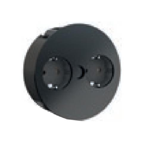 Twist Prolunghe E Multiple 2 M 2 Presa (e) Ac Interno Nero - Foto 1