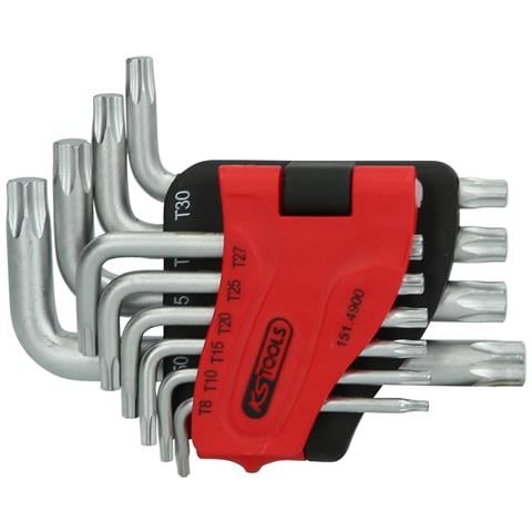 Werkzeuge-maschinen Gmbh Torx-winkelstiftschlssel-satz, Kurz, 10-tlg (151.4900) - Foto 1