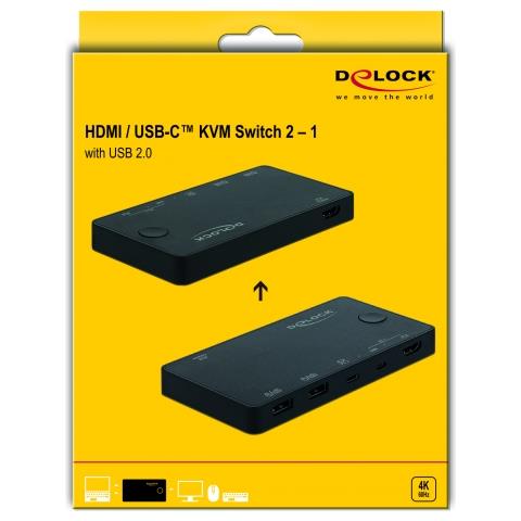 11477 switch per keyboard-video-mouse (kvm) Nero - Foto 2