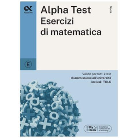 Stefano Bertocchi -. Esercizi di matematica. Ediz. MyDesk - Foto 1